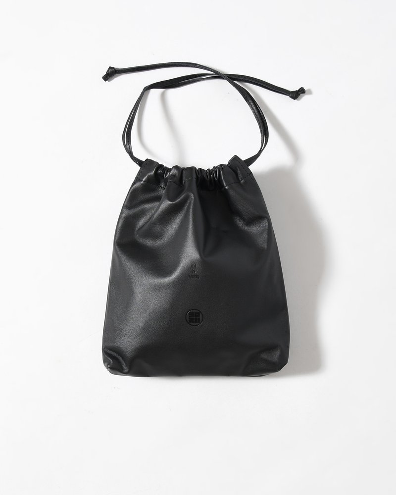 WPM SHIBORI KINCHAKU "WATERPROOF" -BLACK-