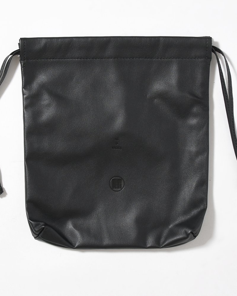 WPM SHIBORI KINCHAKU "WATERPROOF" -BLACK-