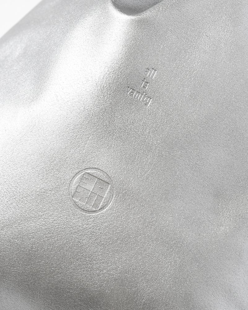 WPM SHIBORI KINCHAKU "WATERPROOF" -SILVER-
