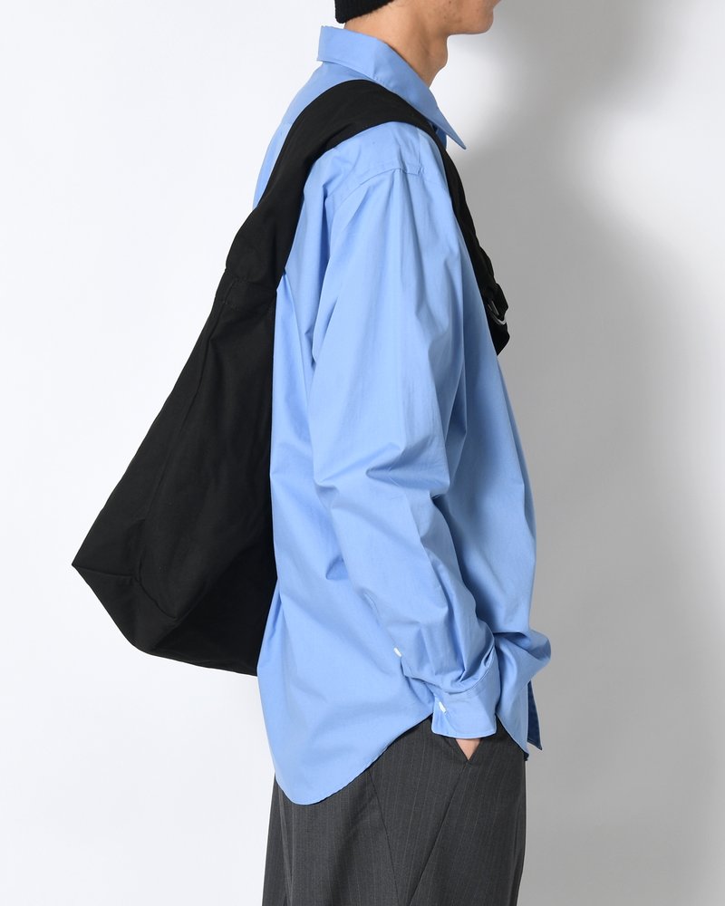 TASUKI SHOULDER "HIGH DENSITY MICROFIBER" (STANDARD SIZE) -BLACK-