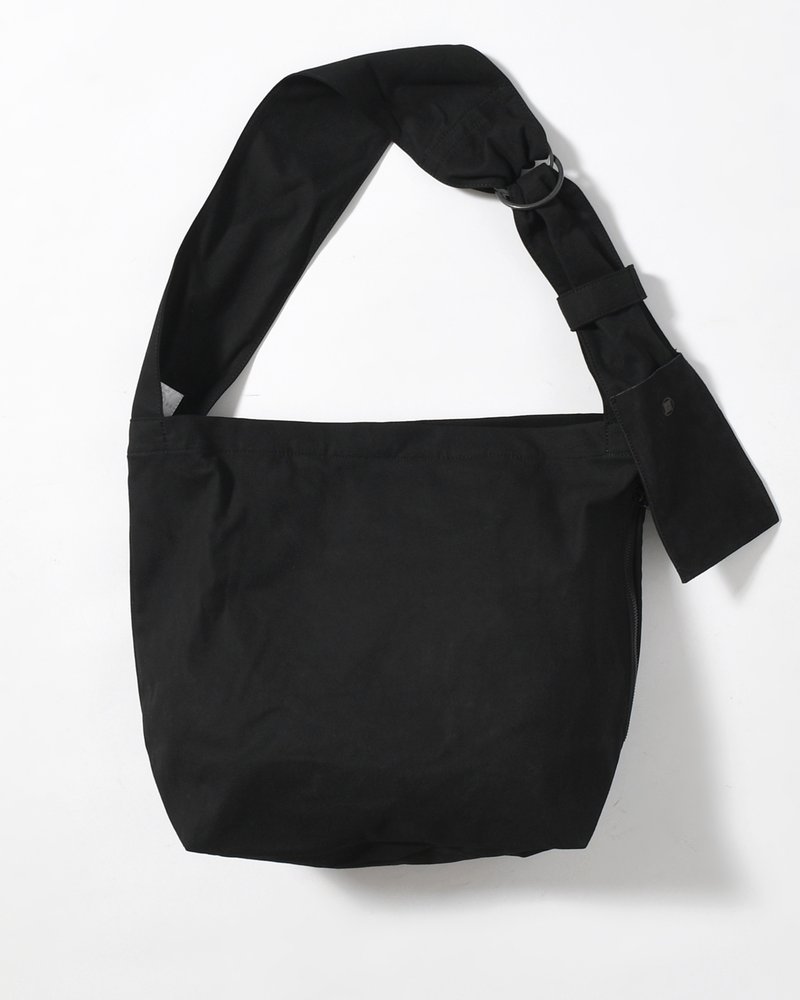 TASUKI SHOULDER "HIGH DENSITY MICROFIBER" (STANDARD SIZE) -BLACK-