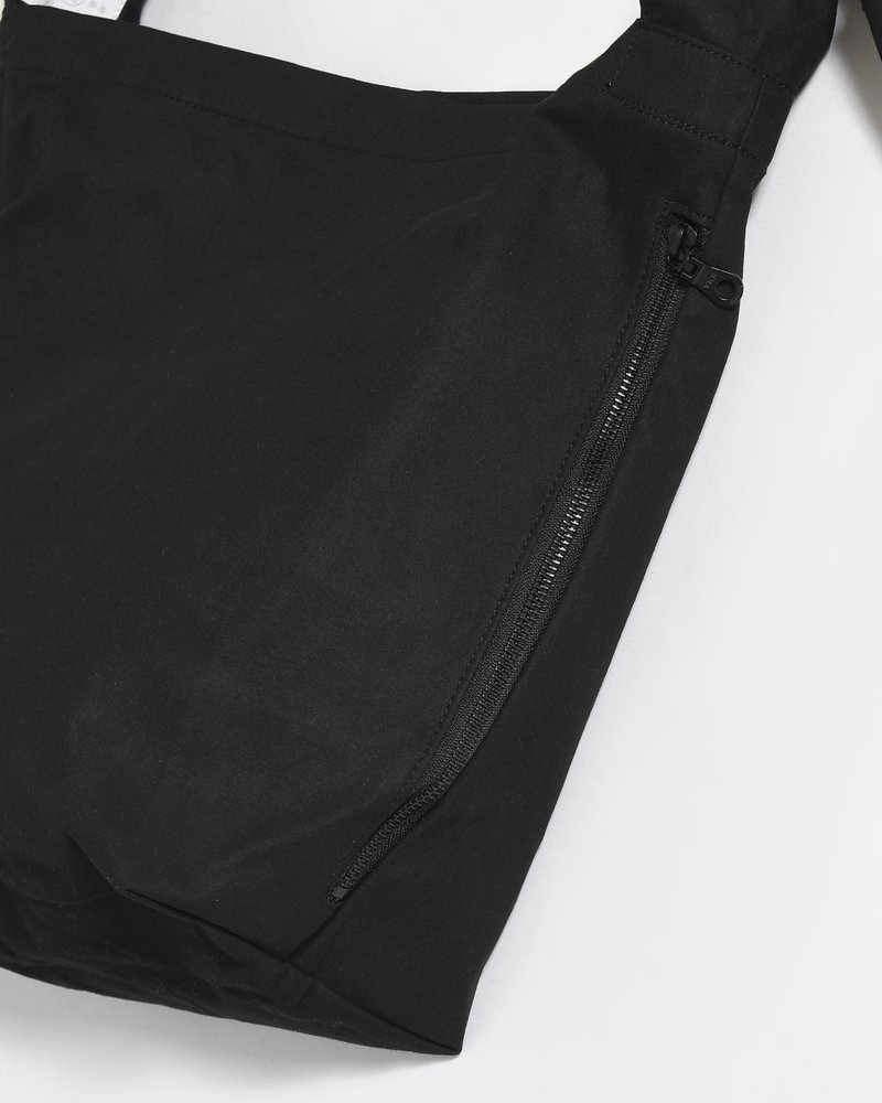 TASUKI SHOULDER "HIGH DENSITY MICROFIBER" (STANDARD SIZE) -BLACK-