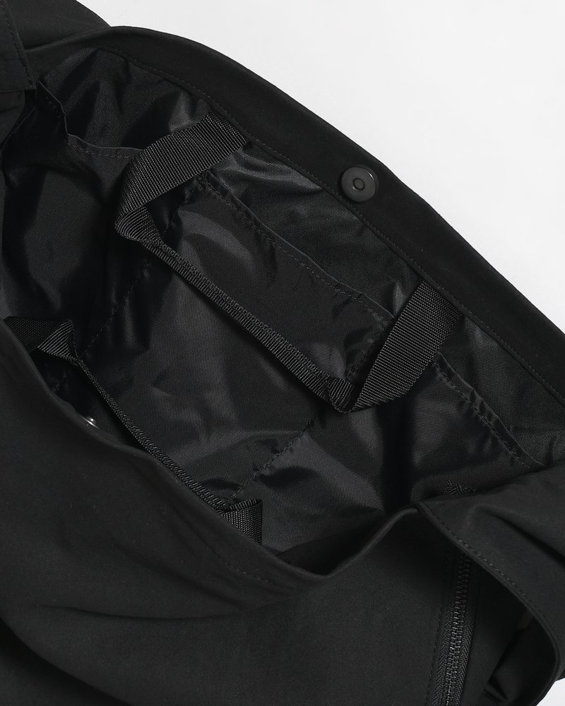 TASUKI SHOULDER "HIGH DENSITY MICROFIBER" (STANDARD SIZE) -BLACK-