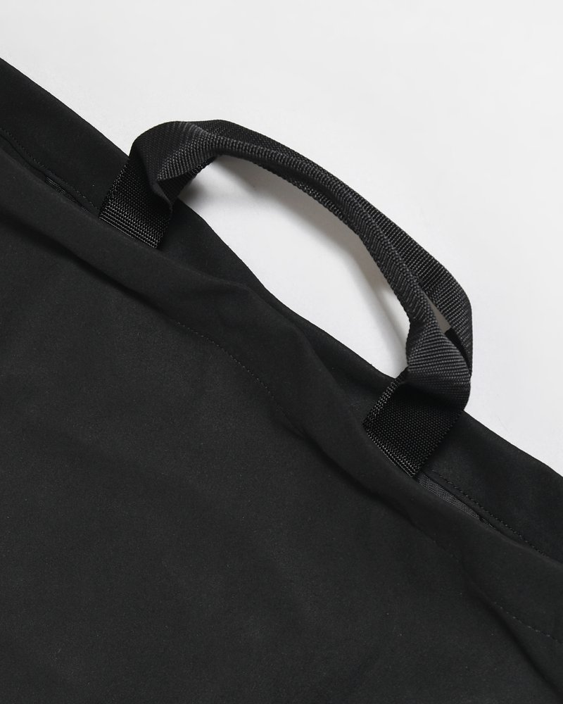 TASUKI SHOULDER "HIGH DENSITY MICROFIBER" (STANDARD SIZE) -BLACK-