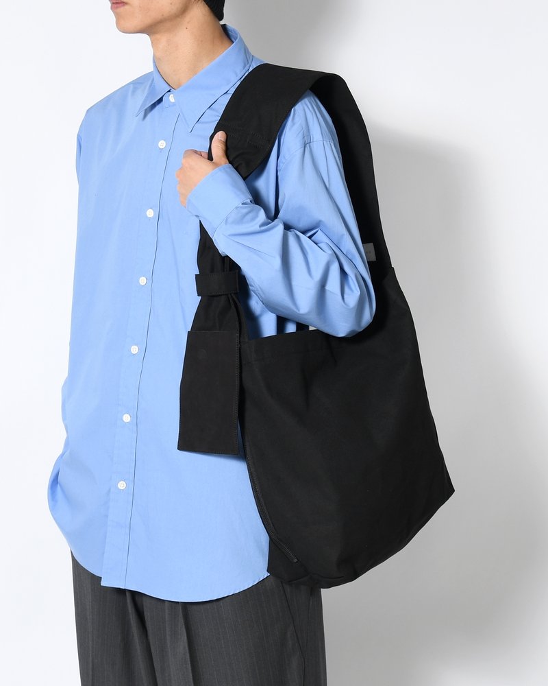TASUKI SHOULDER "HIGH DENSITY MICROFIBER" (STANDARD SIZE) -BLACK-