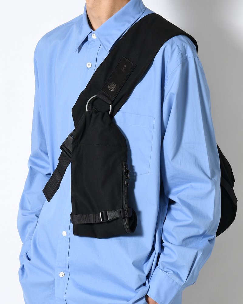 NITEN TASUKI SHOULDER "HIGH DENSITY MICROFIBER" -BLACK-