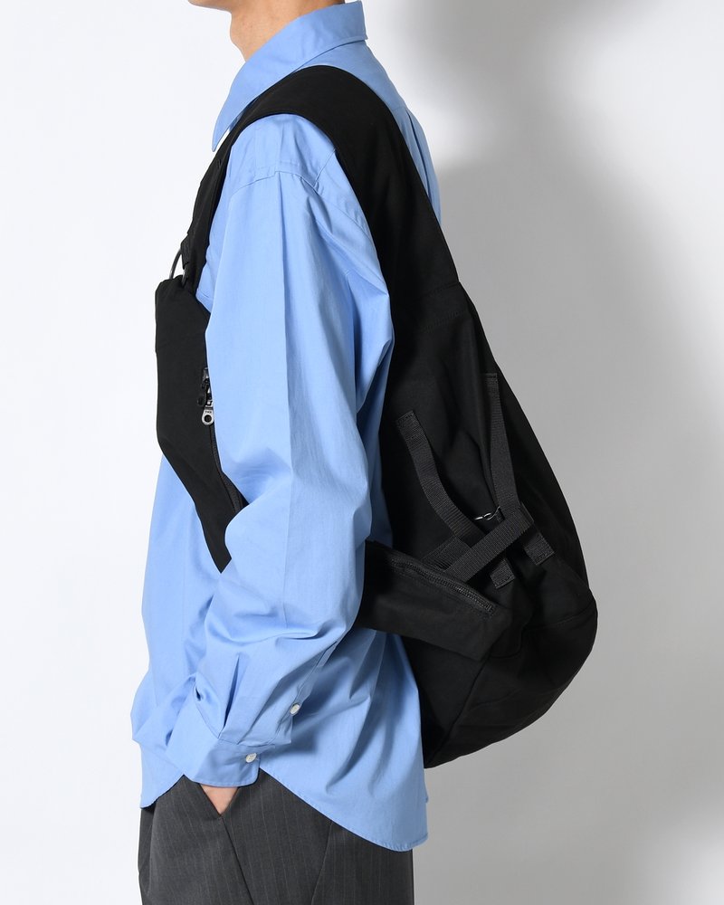 NITEN TASUKI SHOULDER "HIGH DENSITY MICROFIBER" -BLACK-