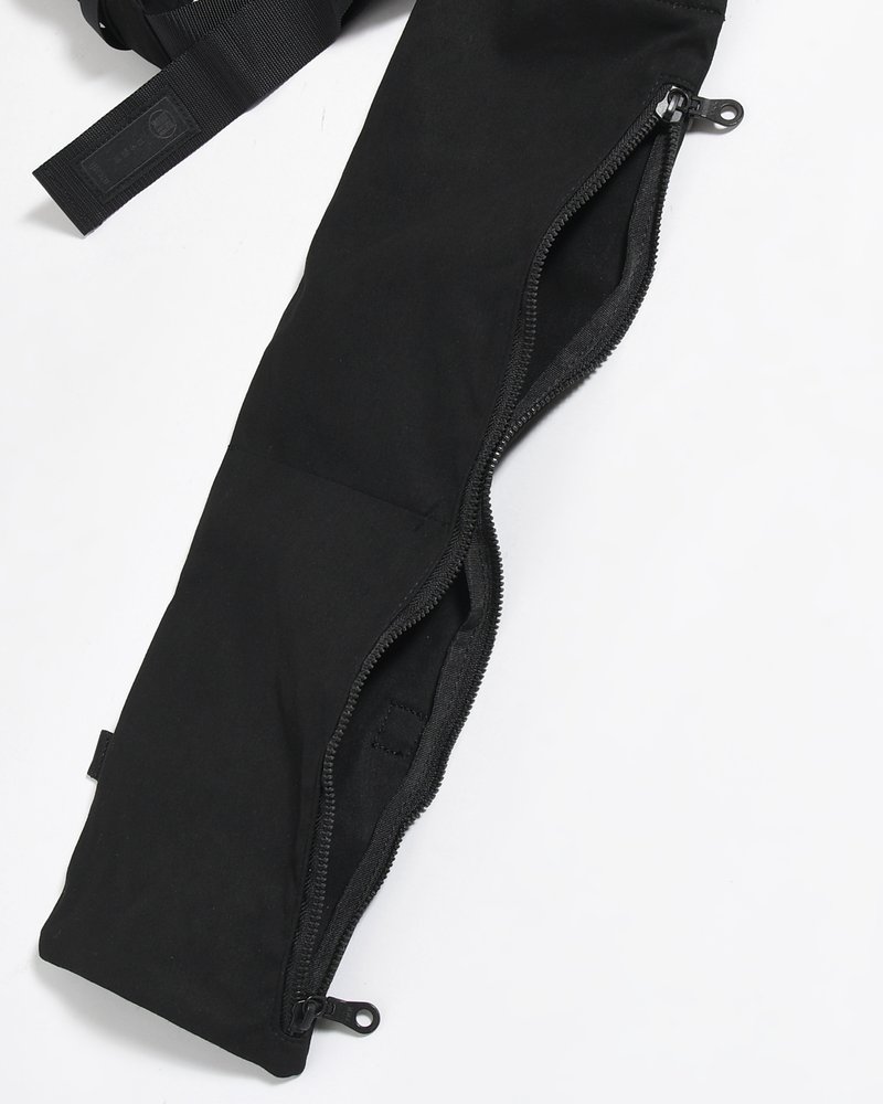 NITEN TASUKI SHOULDER "HIGH DENSITY MICROFIBER" -BLACK-