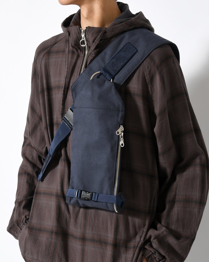 NITEN TASUKI SHOULDER "HIGH DENSITY MICROFIBER" -NAVY-