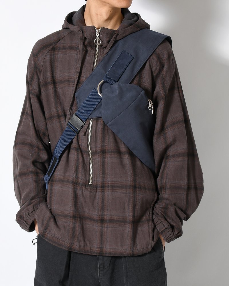NITEN TASUKI SHOULDER "HIGH DENSITY MICROFIBER" -NAVY-