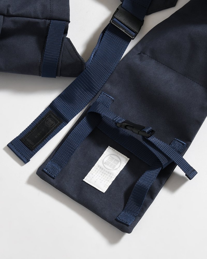 NITEN TASUKI SHOULDER "HIGH DENSITY MICROFIBER" -NAVY-