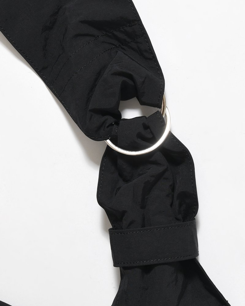 TASUKI SHOULDER "TA-TEX" (STANDARD SIZE) -BLACK-