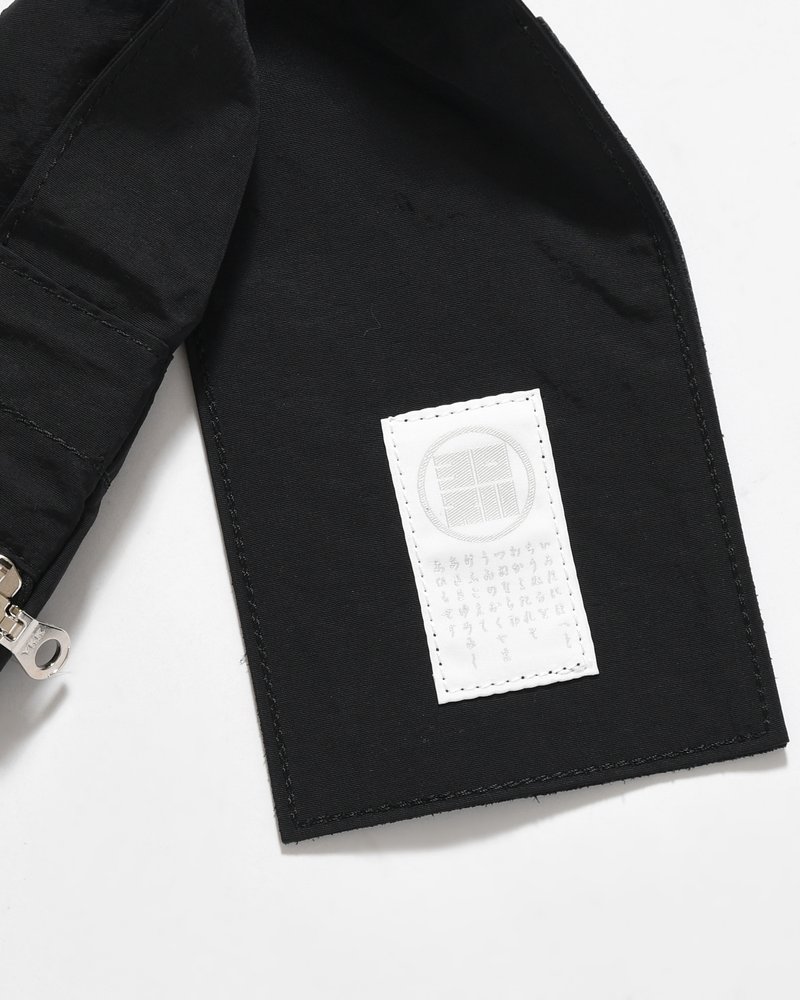 TASUKI SHOULDER "TA-TEX" (STANDARD SIZE) -BLACK-