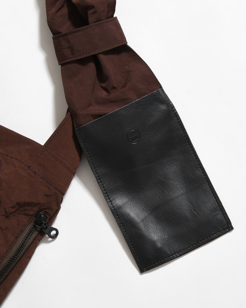 TASUKI SHOULDER "TA-TEX" (STANDARD SIZE) -BROWN-
