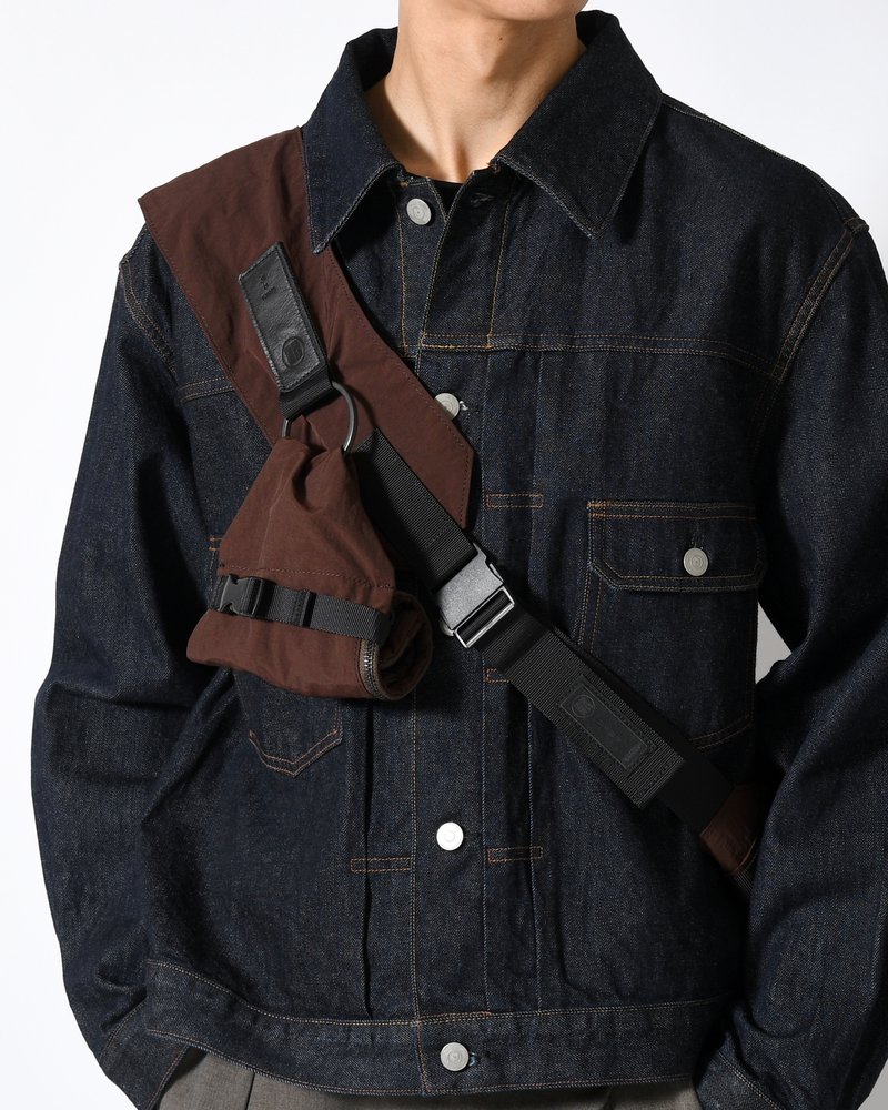 NITEN TASUKI SHOULDER "TA-TEX" -BROWN-