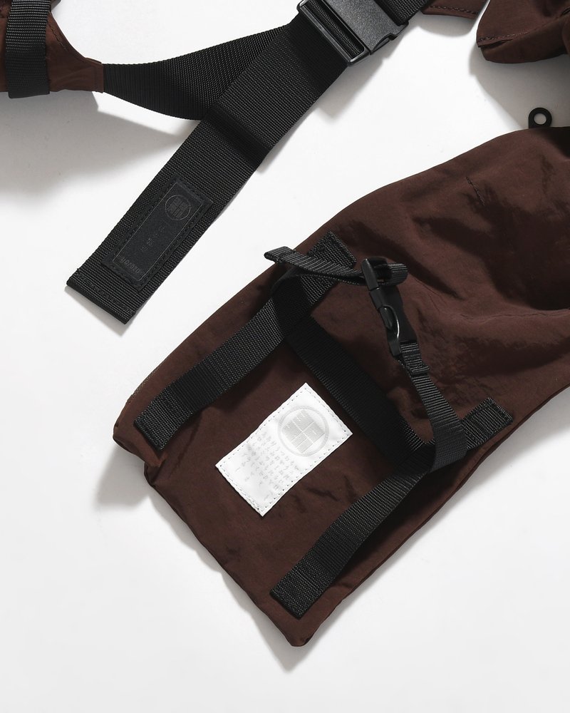 NITEN TASUKI SHOULDER "TA-TEX" -BROWN-