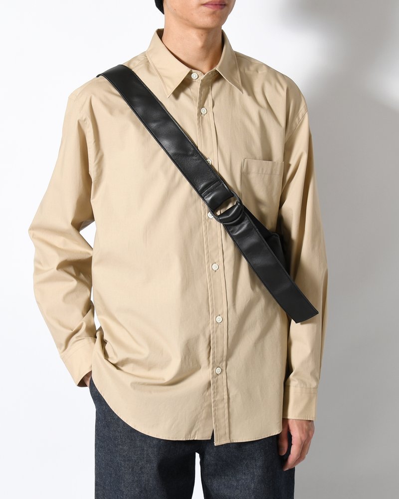 MIKAZUKI SHOULDER LARGE "WATERPROOF" -BLACK-