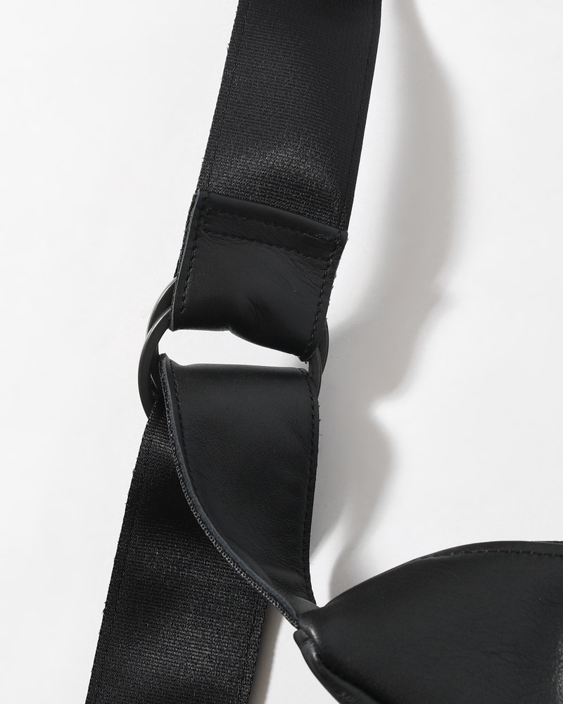 MIKAZUKI SHOULDER LARGE "WATERPROOF" -BLACK-