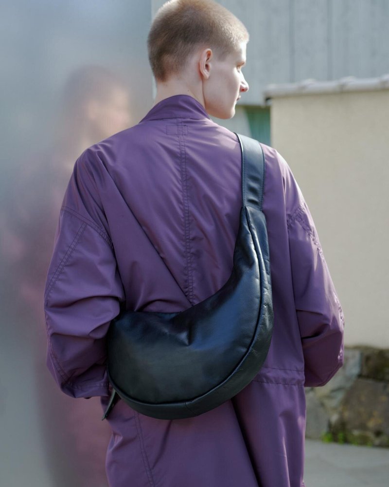 MIKAZUKI SHOULDER LARGE "WATERPROOF" -BLACK-