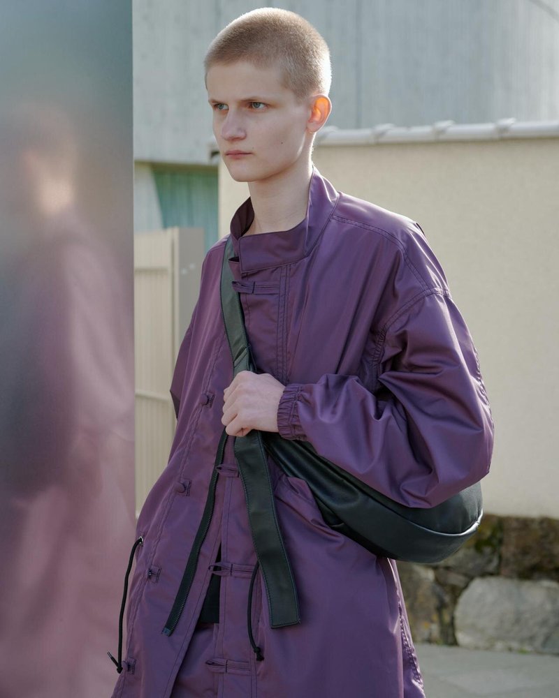 MIKAZUKI SHOULDER LARGE "WATERPROOF" -BLACK-