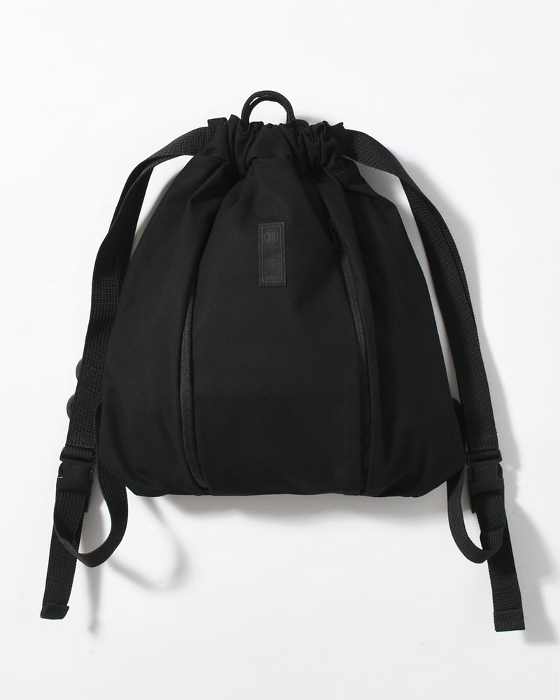 BACKPACK "NINJA-TEX" HIGH DENSITY MICROFIBER -BLACK-