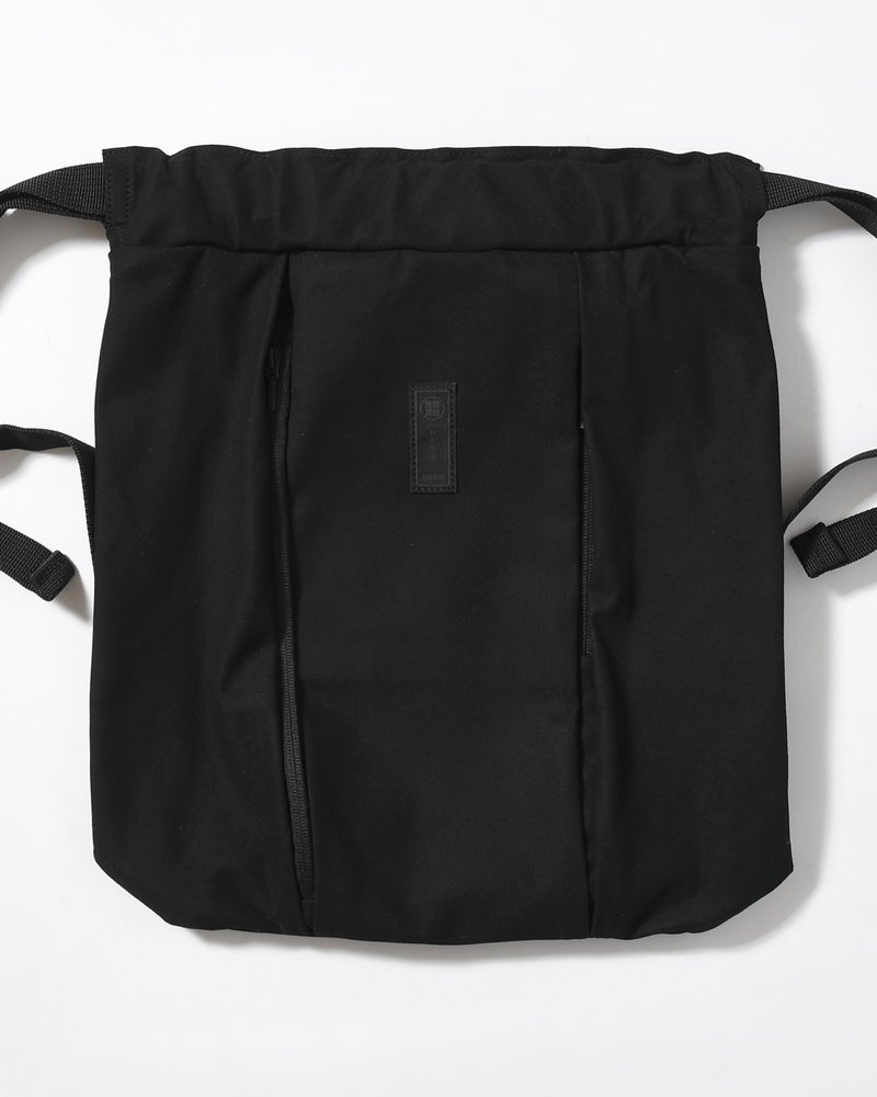 BACKPACK "NINJA-TEX" HIGH DENSITY MICROFIBER -BLACK-
