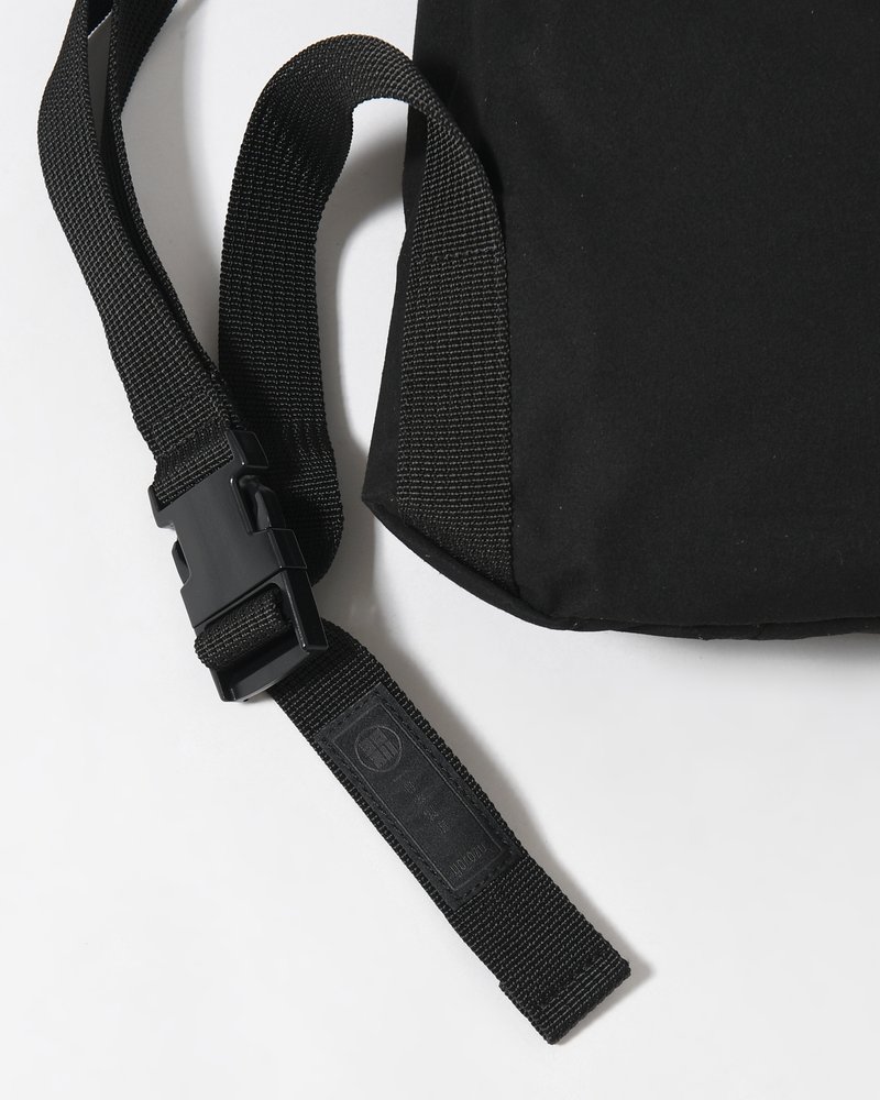 BACKPACK "NINJA-TEX" HIGH DENSITY MICROFIBER -BLACK-