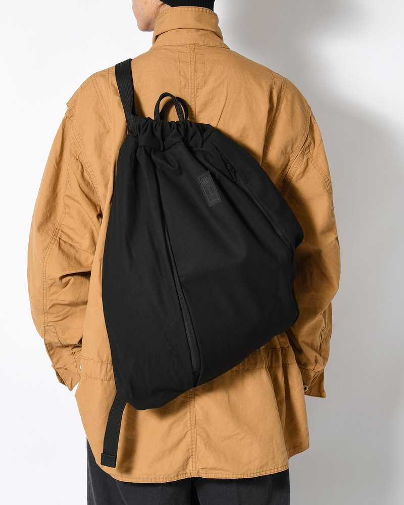 BACKPACK-XL "NINJA-TEX" HIGH DENSITY MICROFIBER -BLACK-