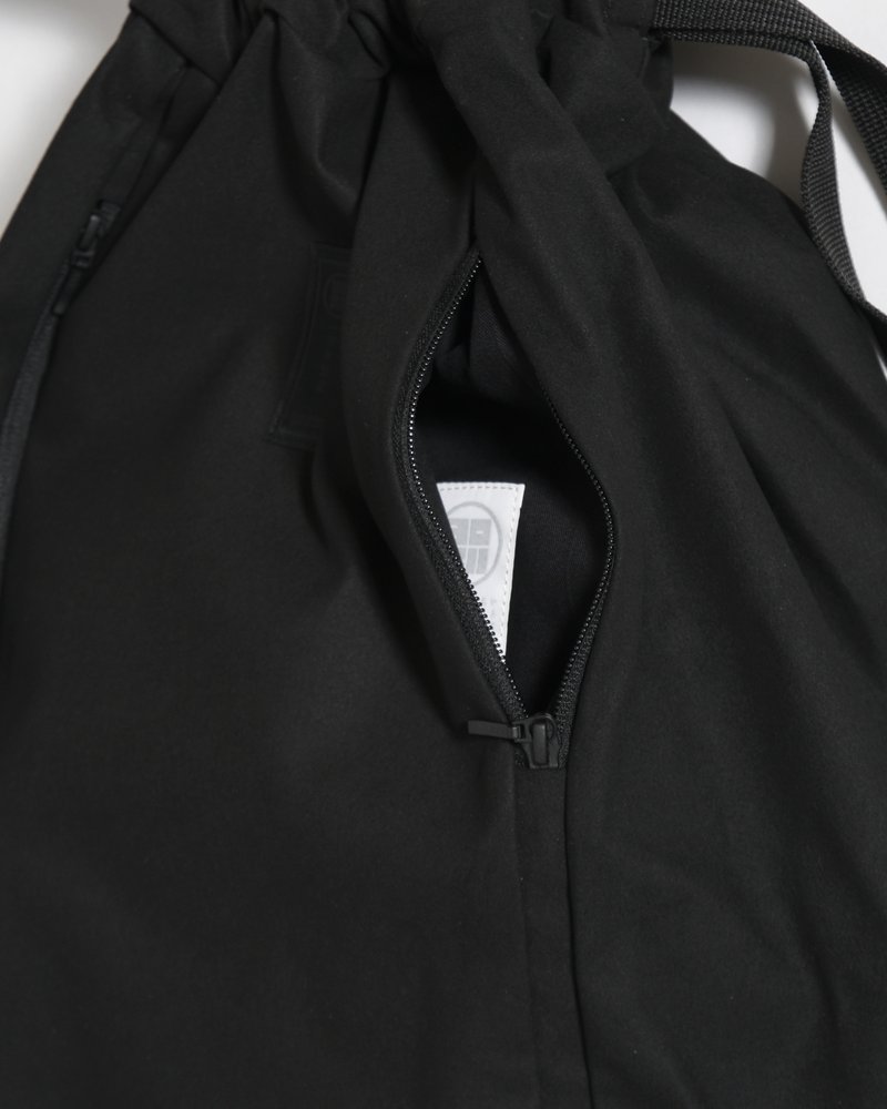 BACKPACK-XL "NINJA-TEX" HIGH DENSITY MICROFIBER -BLACK-