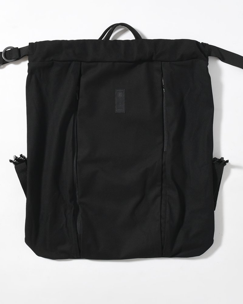 BACKPACK-XL "NINJA-TEX" HIGH DENSITY MICROFIBER -BLACK-
