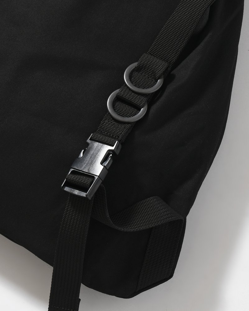 BACKPACK-XL "NINJA-TEX" HIGH DENSITY MICROFIBER -BLACK-