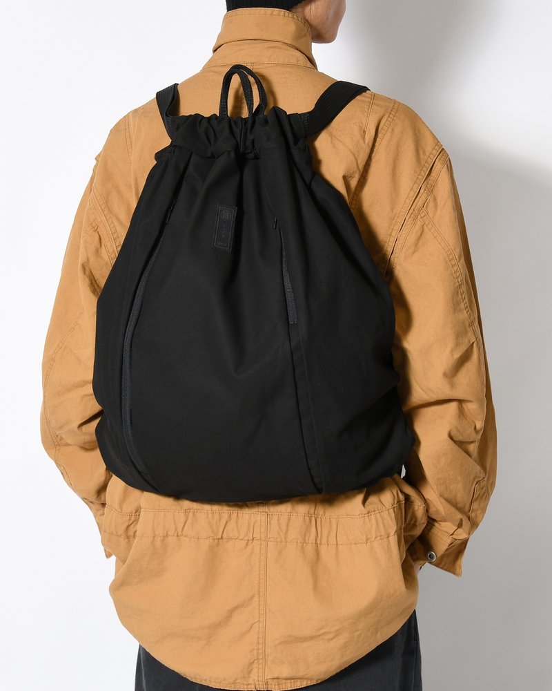 BACKPACK-XL "NINJA-TEX" HIGH DENSITY MICROFIBER -BLACK-