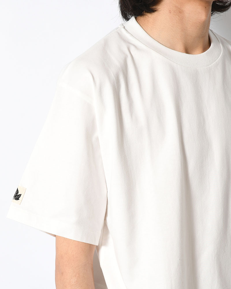 ORGANIC COTTON CHILL POCKET TEE -WHITE-