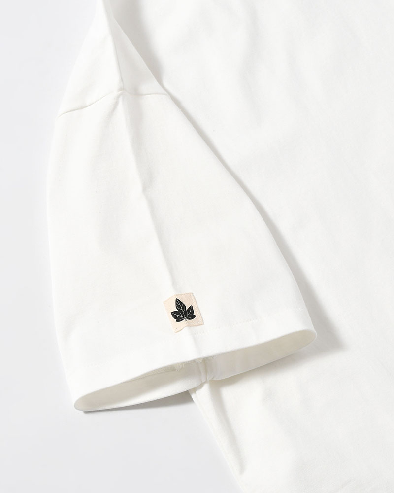ORGANIC COTTON CHILL POCKET TEE -WHITE-