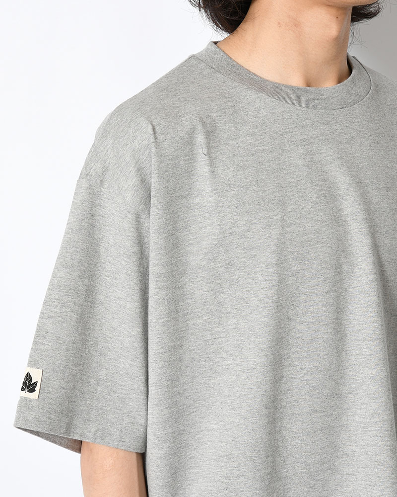 ORGANIC COTTON CHILL POCKET TEE -GREY-