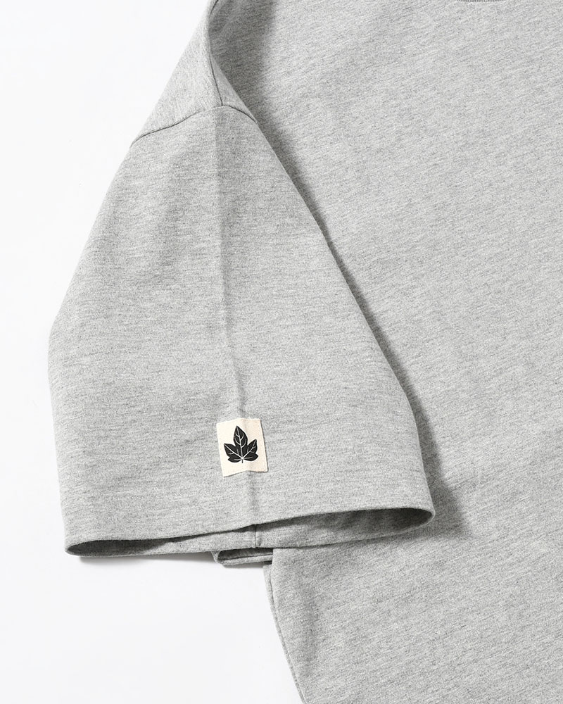 ORGANIC COTTON CHILL POCKET TEE -GREY-