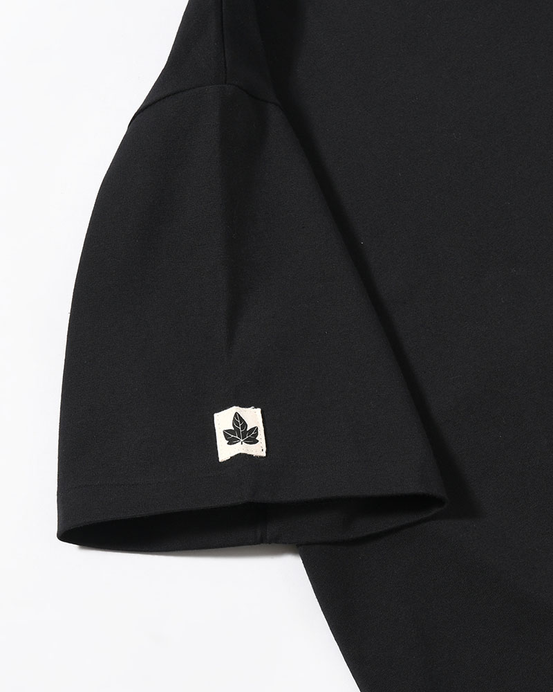ORGANIC COTTON CHILL POCKET TEE -BLACK-