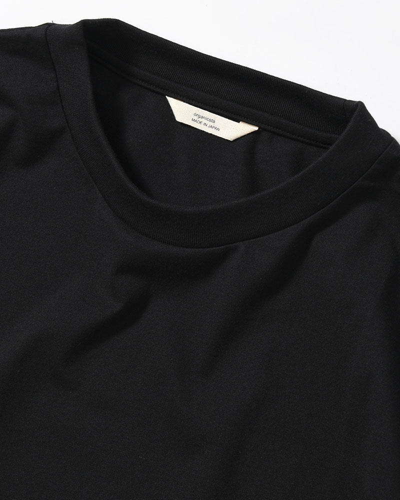 ORGANIC COTTON CHILL TEE × BAKIBAKI -BLACK-