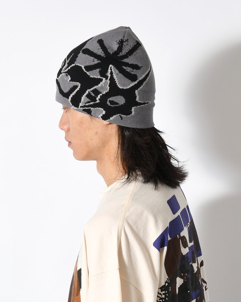 URCHIN BEANIE -GREYS-