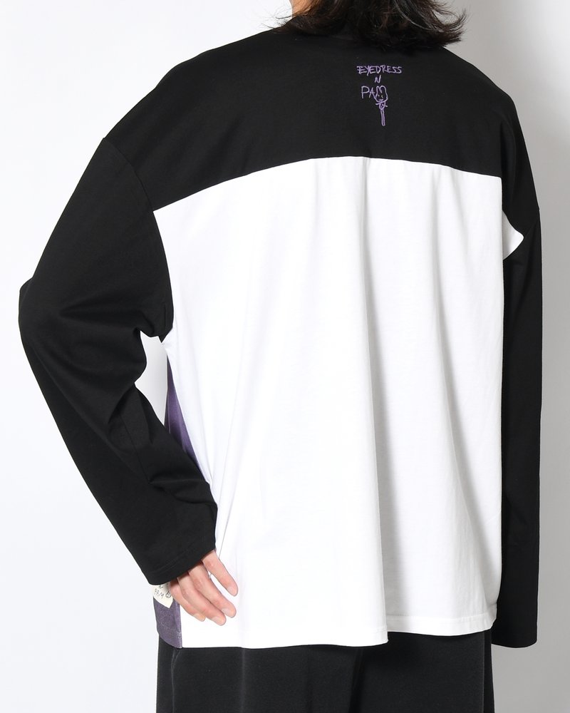 EYEDRESS X PAM COLOUR BLOCK LS TEE -MULTI-