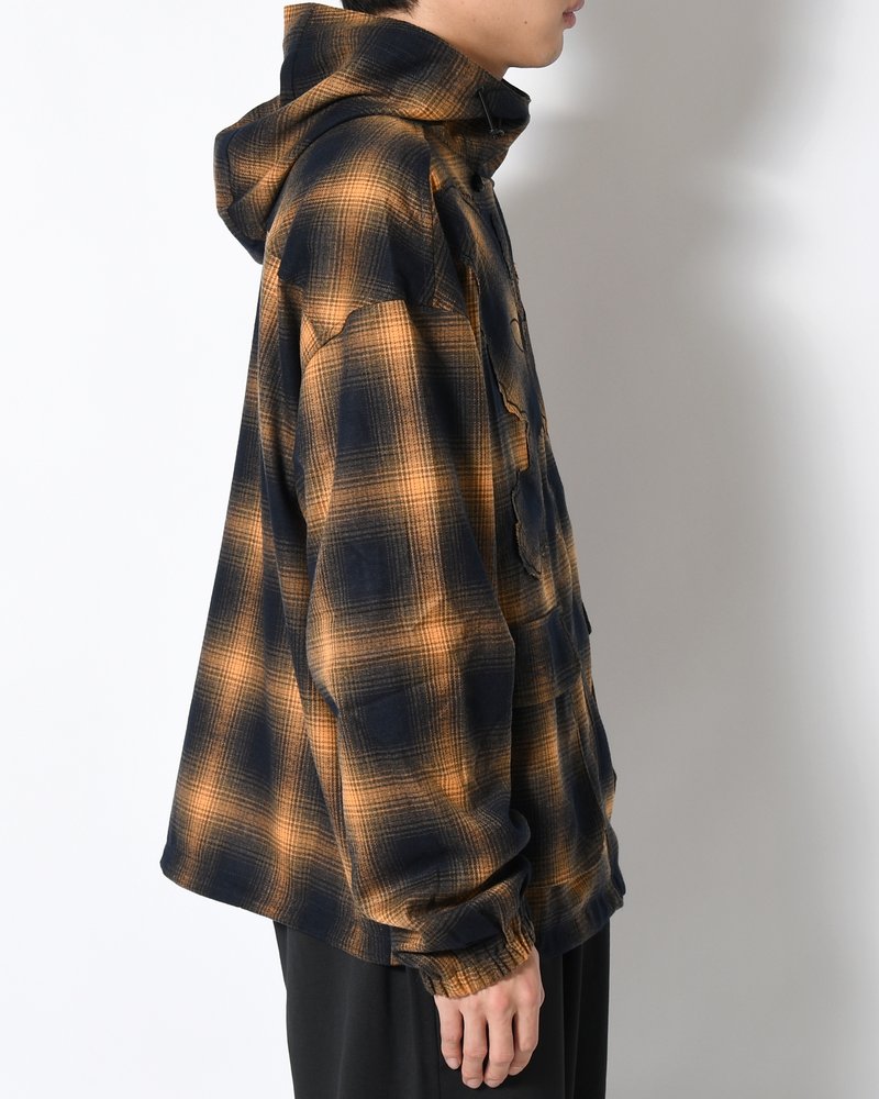 SOUTH COVE KOSMIC HOODED JACKET -CHECK-