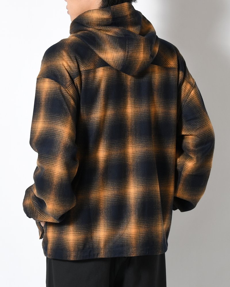 SOUTH COVE KOSMIC HOODED JACKET -CHECK-