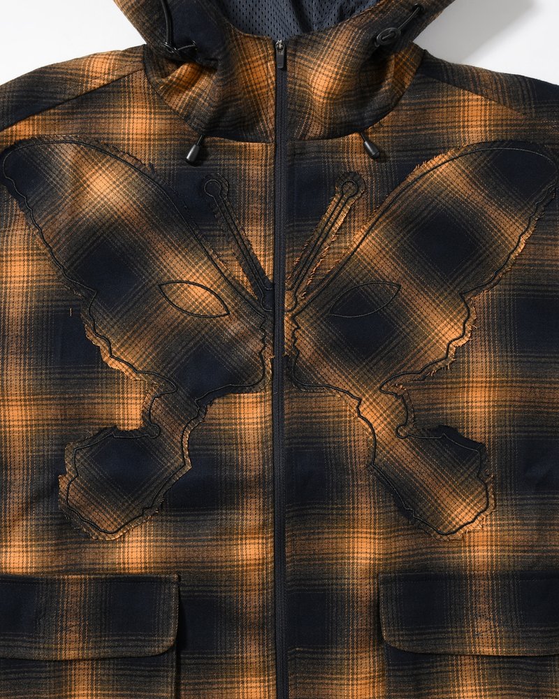 SOUTH COVE KOSMIC HOODED JACKET -CHECK-