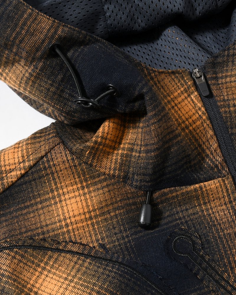 SOUTH COVE KOSMIC HOODED JACKET -CHECK-