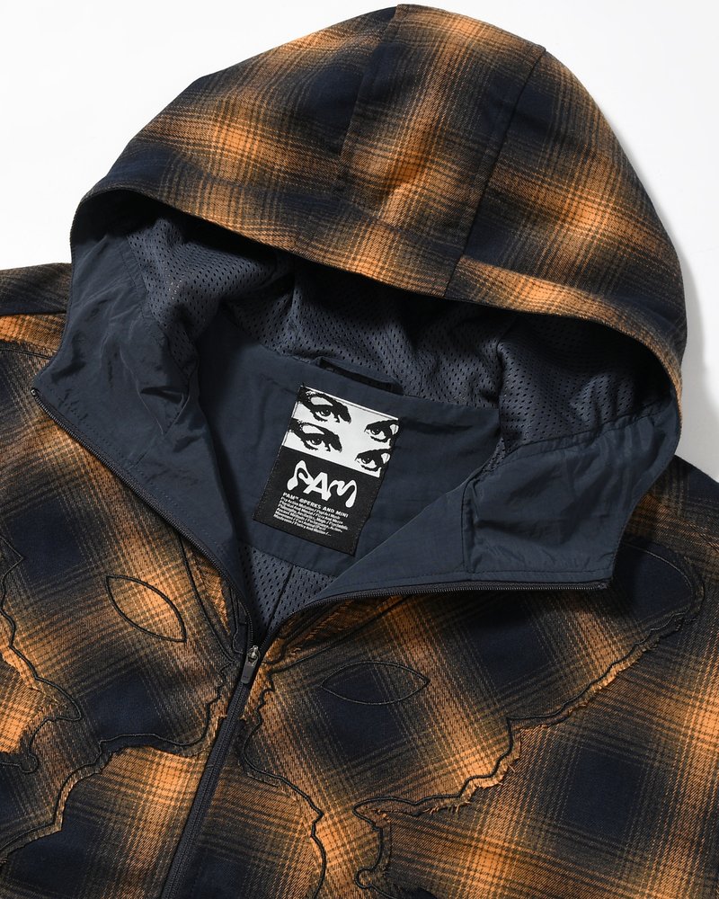 SOUTH COVE KOSMIC HOODED JACKET -CHECK-