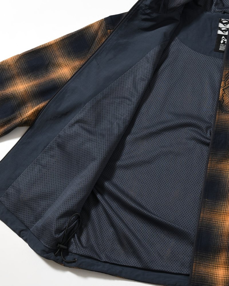 SOUTH COVE KOSMIC HOODED JACKET -CHECK-