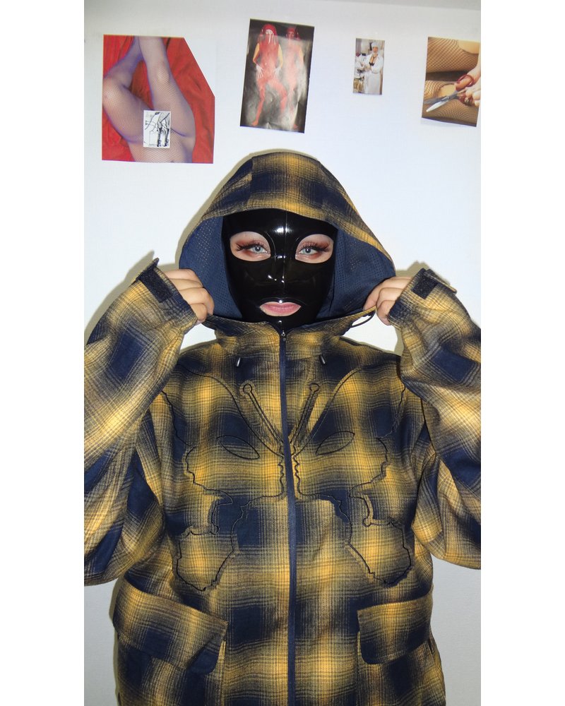 SOUTH COVE KOSMIC HOODED JACKET -CHECK-