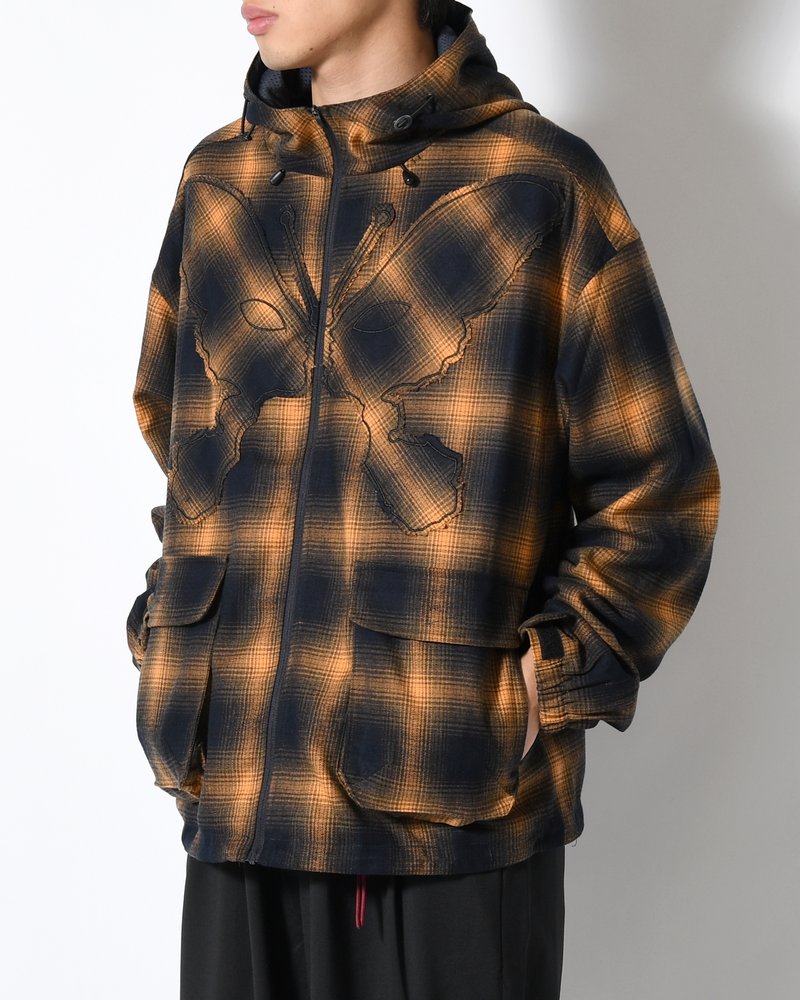 SOUTH COVE KOSMIC HOODED JACKET -CHECK-