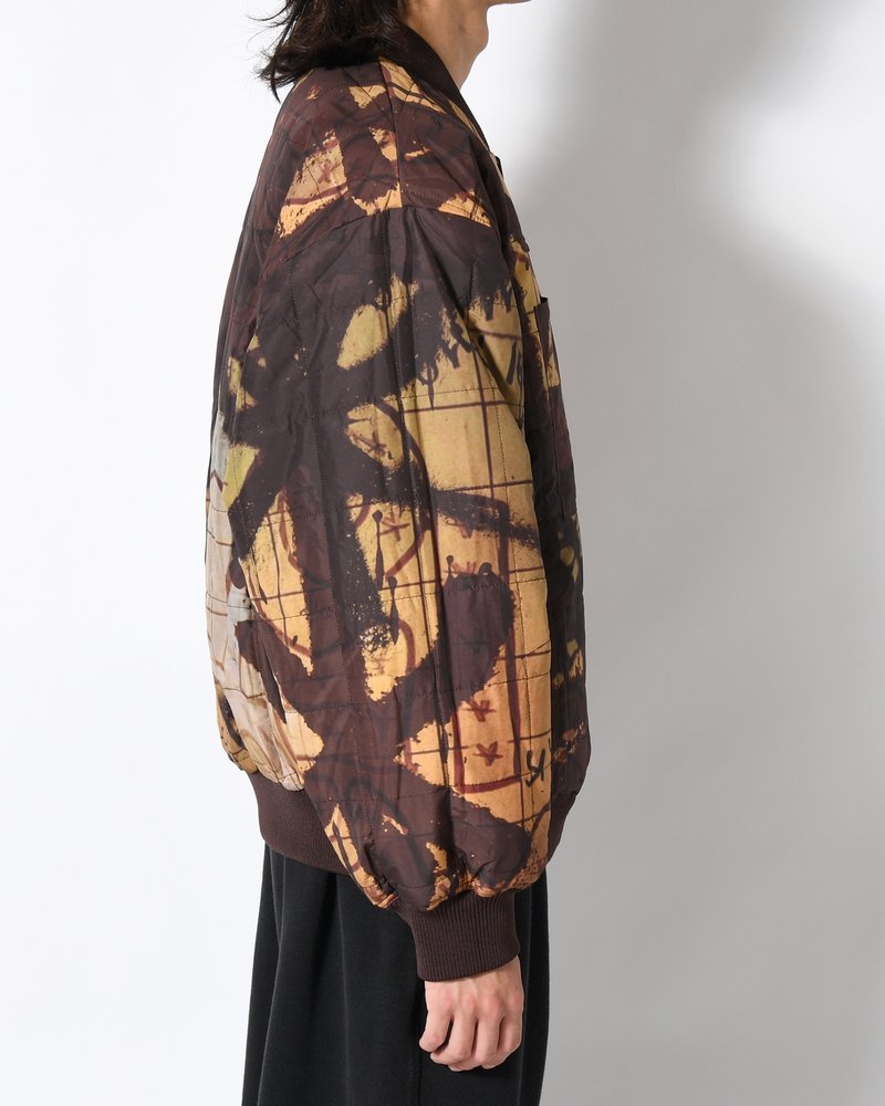 ADORNED REVERSIBLE BOMBER JACKET -DRABS-