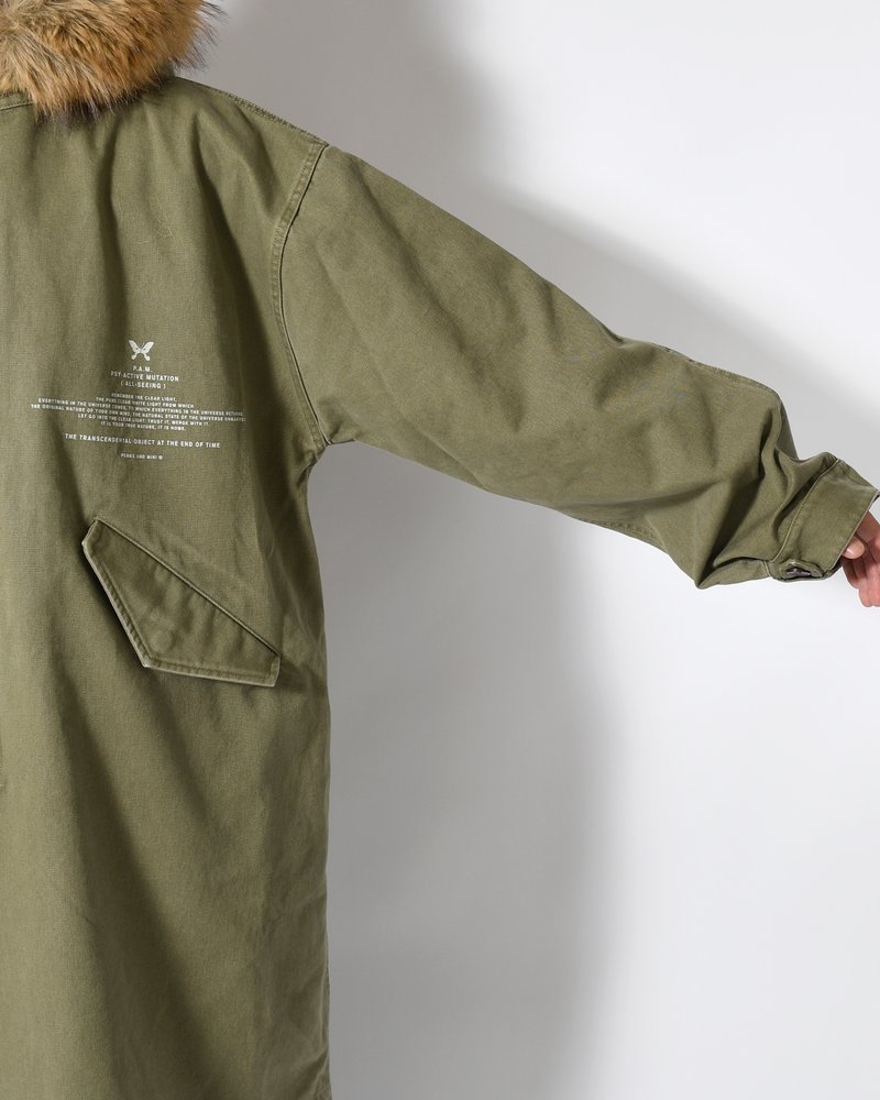 TRUE NATURE FISHTAIL PARKA -KHAKI-